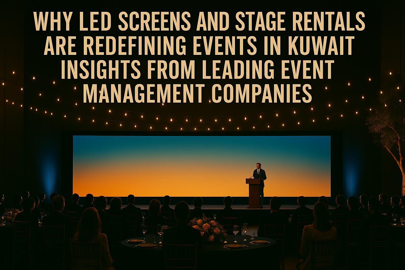 led screen rental in kuwait