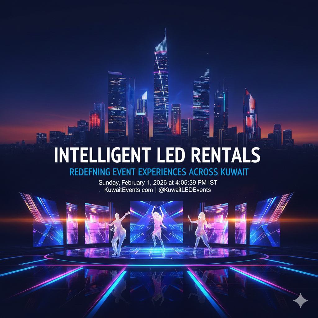 How Intelligent LED Rentals Are Redefining Event Experiences Across Kuwait