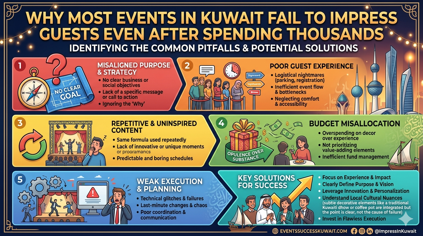 Why Most Events in Kuwait Fail to Impress Guests Even After Spending Thousands